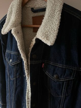 Cazadora Levi's Premium Azul con Borrego