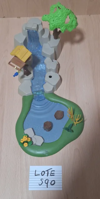 Playmobil Cascada y Estanque