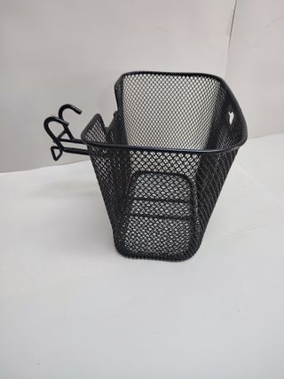 Cesta Bicicleta Metálica Negro 20 x 28 x 17