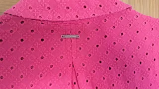 Vestido rojo con cinturón