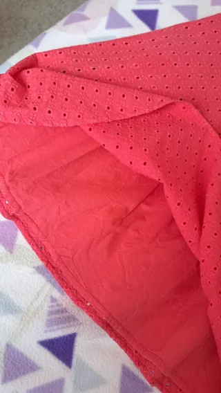 Vestido rojo con cinturón