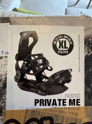 Fijaciones Snowboard SP Fastec Semiautomáticas