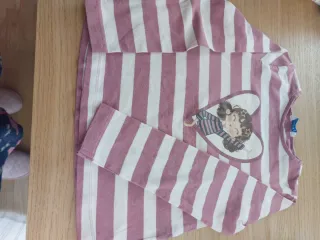 Lote 3 camisetas manga larga niña y 1 de regalo.