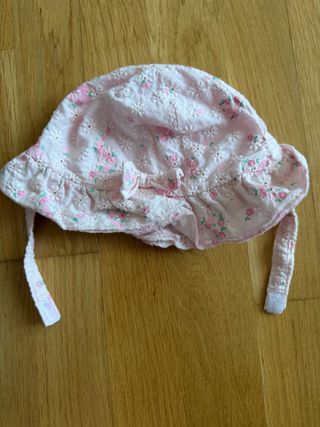 Gorro Sfera Talla S Flores Rosa