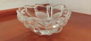 Vaciabolsillos/Dulcero Cristal Uvas Vintage