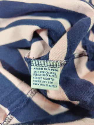 Polo Ralph Lauren Blu Rosa Righe Taglia L