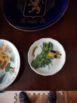 Lote de 6 platos decorativos lote