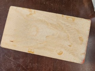 Scatola russa decorata Vintage