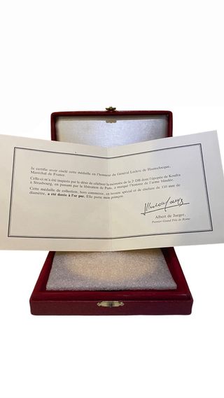 Medaglia Albert De Jaeger Edizione Speciale
