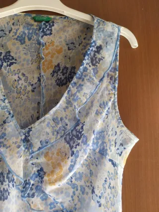 Abito Benetton floreale vintage