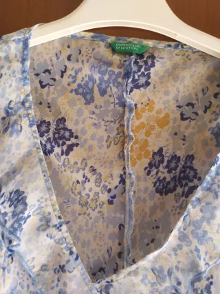 Abito Benetton floreale vintage