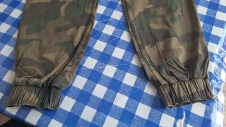 Pantalones Hollister camuflaje tiro alto