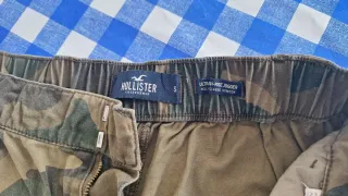 Pantalones Hollister camuflaje tiro alto