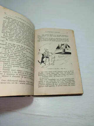 Libro Pinocchio, Salani 1940 LEGGI