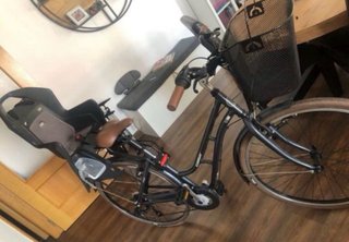 Silla bici niño