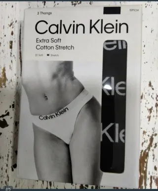 Bragas Calvin Klein Pack 3 Icon Logo originales