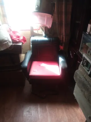 Secador de peluquería antiguo