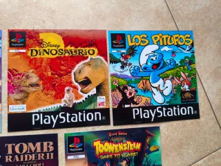 Lote 7 Carátulas PS1 (PlayStation 1) para Carlos