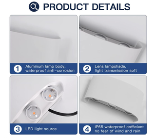 Apliques LED Pared Exterior/Interior