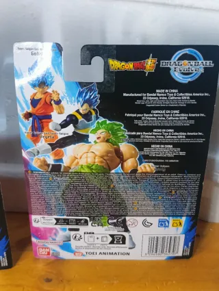 Dragon Ball Z Action Figures - Goku, Vegeta, Broly