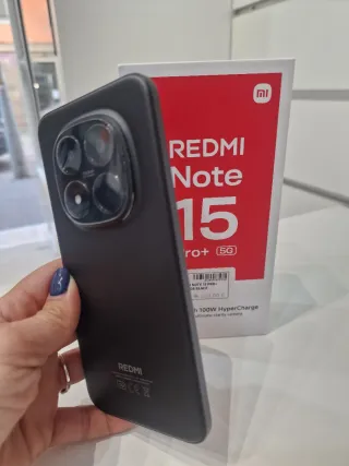 Xiaomi Redmi Note 15 Pro+ 5G 256GB Nero