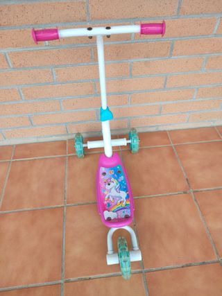 Patinete Infantil Unicornio Mondo