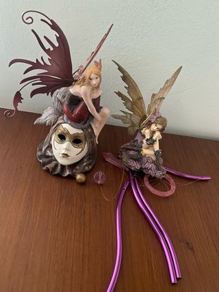 Figure di Fate Collezioniste con Tronco