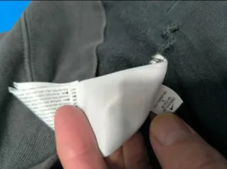 Sudadera Nike Air Gris Negra