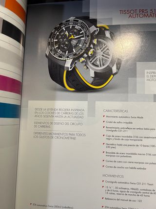 Catálogo Tissot Powermatic 2013-2014