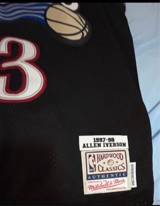 Camiseta Retro Sixers Allen Iverson 3