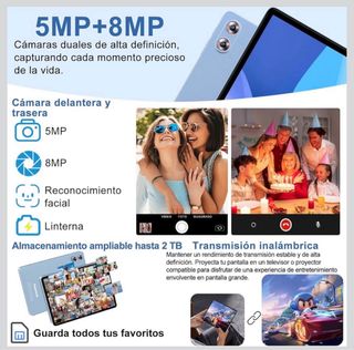Tablet Android 15 fezawio 30GB RAM 128GB DiscoDuro