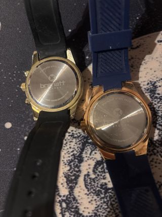 Relojes Brenatt Negro y Dorado