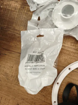 Lote boquillas skimmer focos piscina