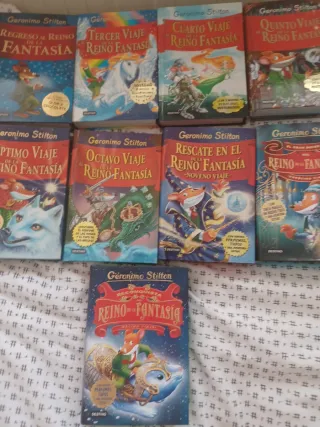 Libros Gerónimo Stilton: Reino de la Fantasía.