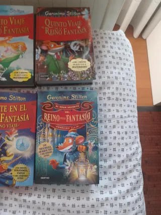 Libros Gerónimo Stilton: Reino de la Fantasía.