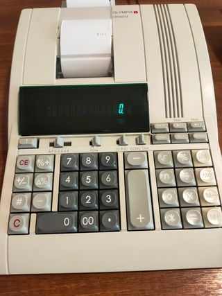 2 Calculadoras Olympia CPD5212 de sobremesa