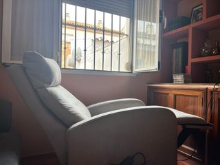 Sillón eléctrico gris