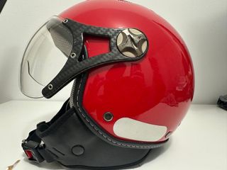 Casco Jet Heltec Rojo Talla L (60cm) rojo