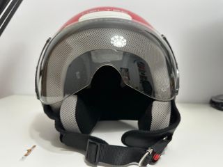 Casco Jet Heltec Rojo Talla L (60cm) rojo