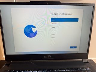Portatil gaming MSI Cyborg15 i7 RTX4060 16GB DDR5