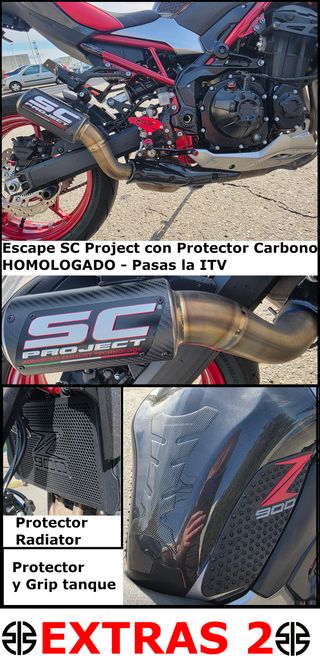 Kawasaki Z900 A2 en Garantía