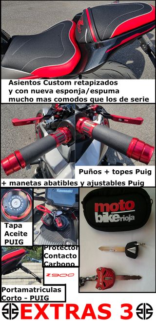 Kawasaki Z900 A2 en Garantía