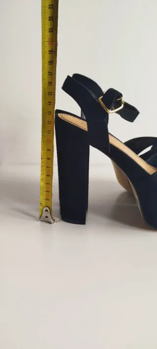 Sandalias MARIAZ Negras Talla 35