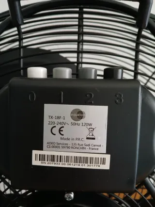 Ventilador de alta Velocidad, NUEVO