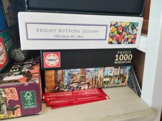 Lote 6 Puzzles 1000 piezas