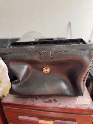 Maleta vintage negra