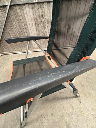 Silla de camping plegable reclinable