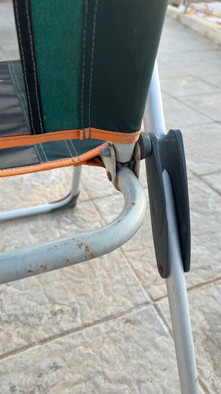 Silla de camping plegable reclinable