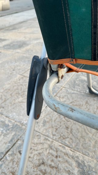 Silla de camping plegable reclinable