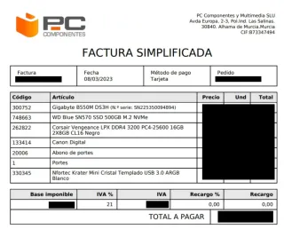 PC Gaming RX 6600, SSD 1TB